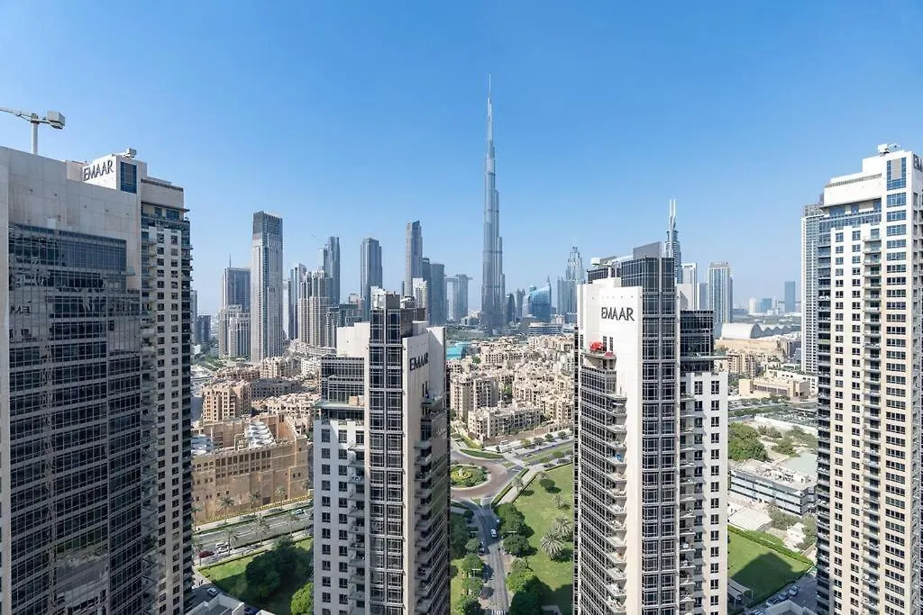 Apartment Romantic Hideaway W Breathtaking Burj Khalifa View Dubai